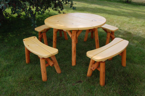 46 Inch Round Table Set